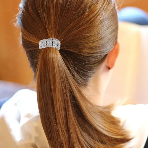 Diadema De Cristal Artificial, Cintas Para El Pelo, Cola De
