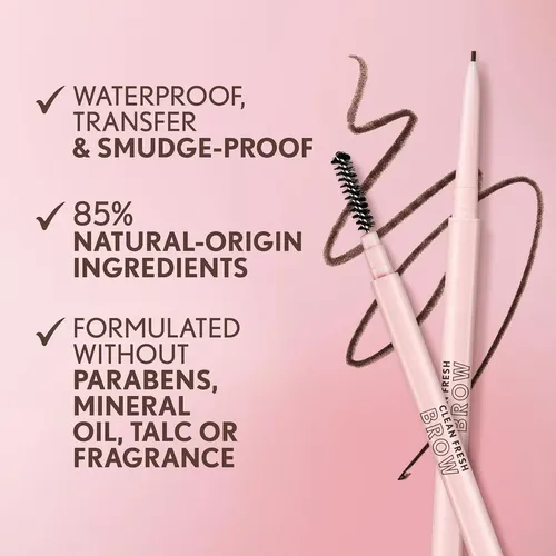Covergirl Clean Fresh Brow Nano Lápiz De Cejas Auburn