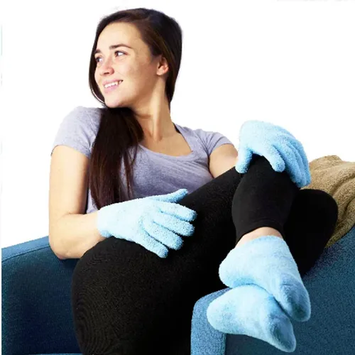 Natracure Set Calcetines Y Guantes Hidratantes Aqua