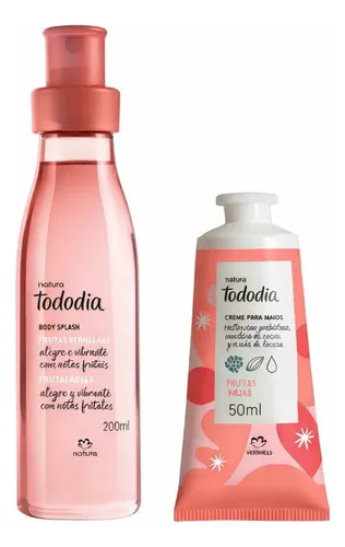 Natura Tododía Kitx2 Frutas Rojas Body Splash + Crema Manos