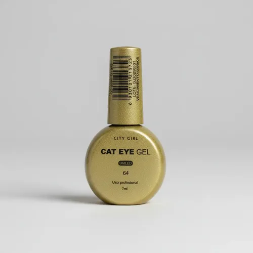 Esmalte City Girl Ojo De Gato 7ml, Efecto Magnético