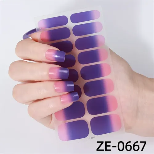 Z Tiras De Esmalte Para Uñas (8 #mold), Pegatinas Para H