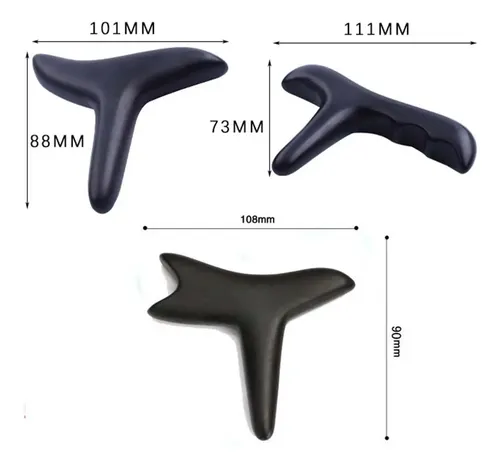 Cono De Masaje Facial Beijiate Gua Sha Para Cuello Y Hombros