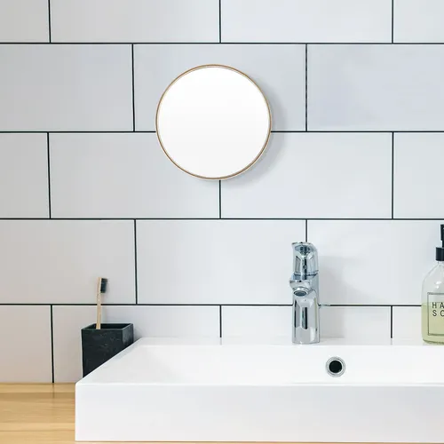 Espejo Para Maquillaje Uso Baño 1 Set