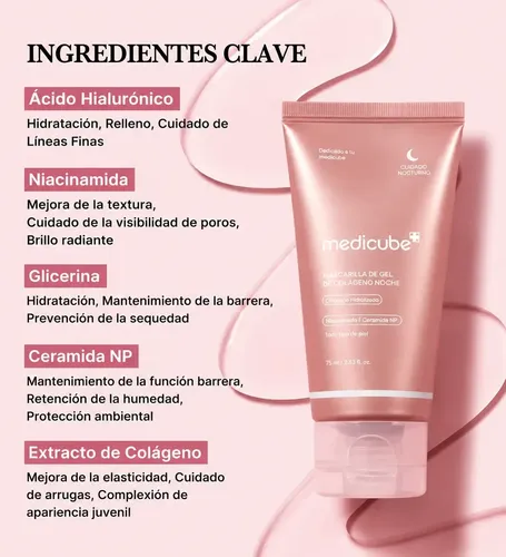 Medicube Mascarilla Noctura Colágeno Collagen Wrapping Mask