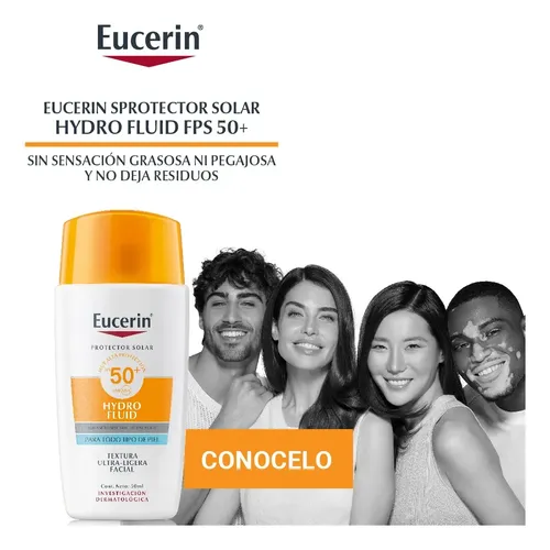 Eucerin Protector Solar Facial Hydro Fluid Fps50+ 50 Ml
