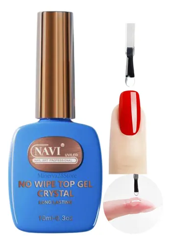 Base Coat Y Top Coat Cristal 10ml Navi 10ml Aprobado Anmat