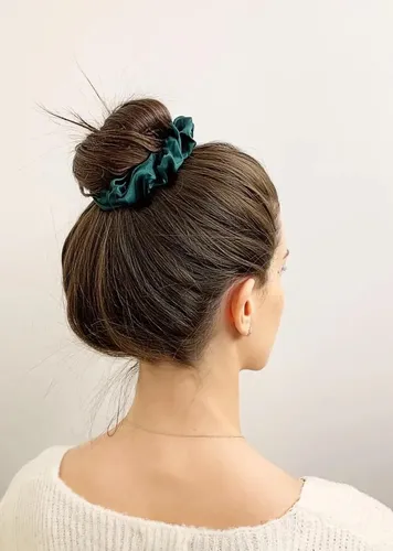 Ligas Para Peinar El Cabello De Satén 16 Piezas, Bandas De