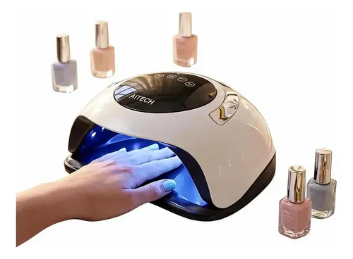 Cabina Uñas Lampara Uv Led 120w 36 Luces Profesional Secado