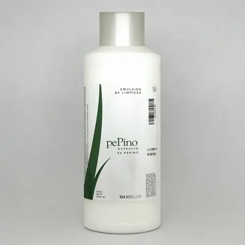 Emulsion De Limpieza Facial Pepino Biobellus 1000ml Todo Tipo De Piel Día/noche