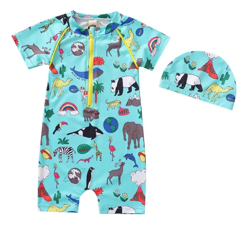 For Conjuntos De Trajes De Baño Y Gorro De Playa Con Para