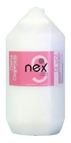 Decolorante Nex Crema Revelador 9vol Tono Negro Cabello 5L