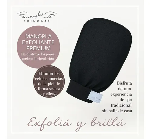 Guante Exfoliante Corporal Ducha Baño Piel Suave 2u