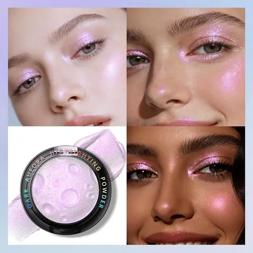 Paleta Sombras Iluminadora Multicolor Purple Glow
