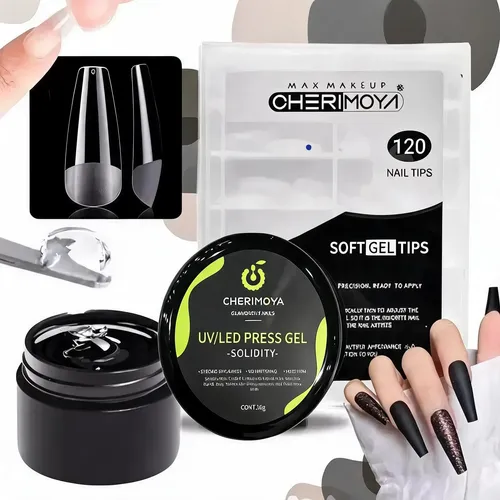 Cherimoya Soft Gel Tips + Gel Sólido