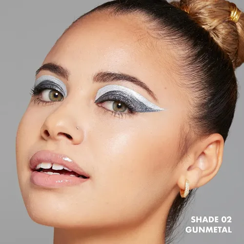 Delineador Metálico Líquido Nyx Gun Metal 0.12 Oz