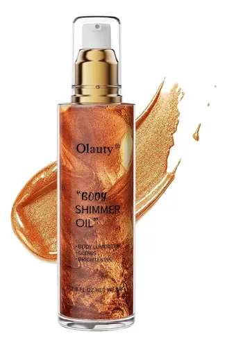 Iluminador Corporal Shimmer De Tono Bronce Dorado