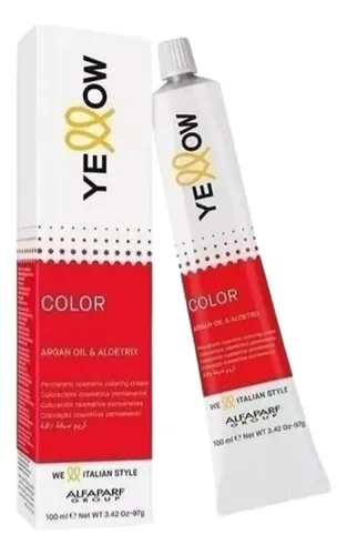 Tintura Yellow Alfaparf X 60 Gr Aloe Vera Germen De Trigo
