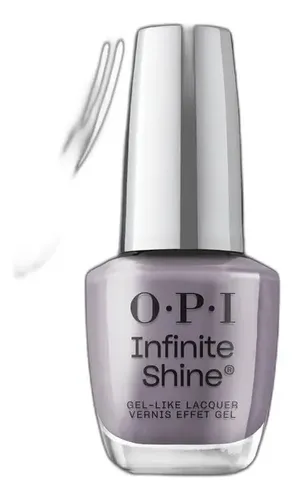 Opi Infinite Shine Endure & Allure Tradicional 15ml Color Gris Oscuro