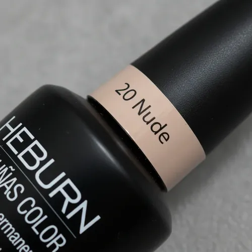 Esmalte Gel Semipermanente Heburn Led/uv 15 Ml Nude
