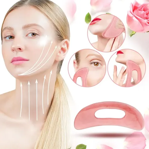 Masajeador Resina Gua Sha Drenaje Linfático Cuerpo Terapia