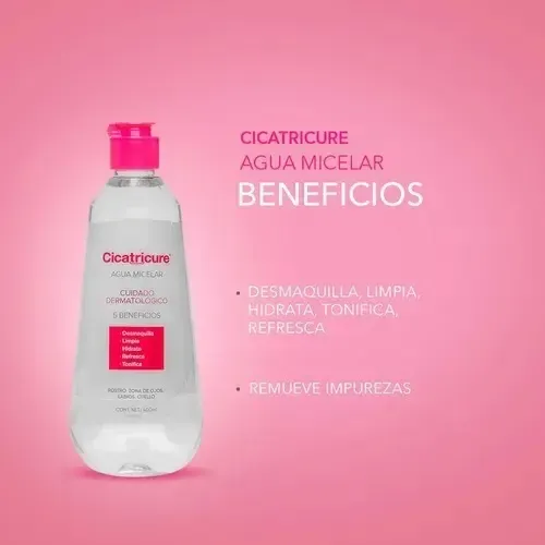 Cicatricure Agua Micelar Nf 5 Beneficios 200ml