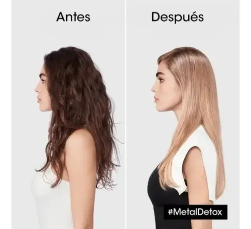 L´Oréal metal detox serie expert shampoo 300ml mascara 250ml