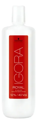 Loción activadora Ox Igora Royal Developer Schwarzkopf, 1 litro, Tom 40, volúmenes 12