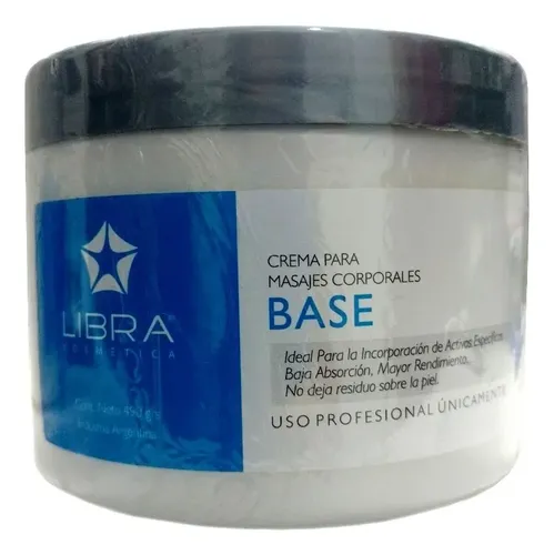 Crema Base Para Masajes Libra 490g