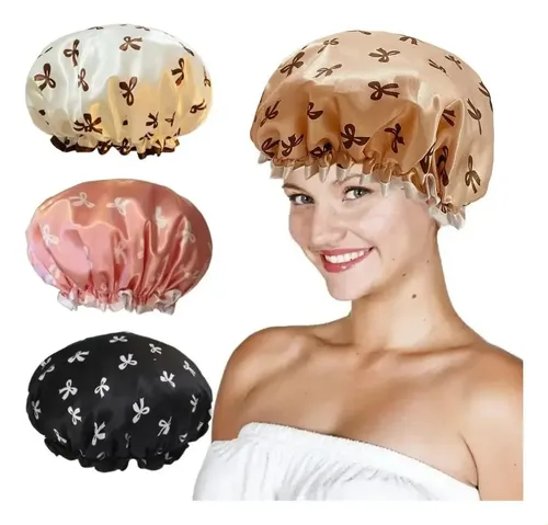 Gorra De Baño Elástica Con Protección Transpirable Nueva Bla