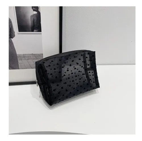 Neceser De Maquillaje Love Pattern, Bolsa De Malla Para Baño