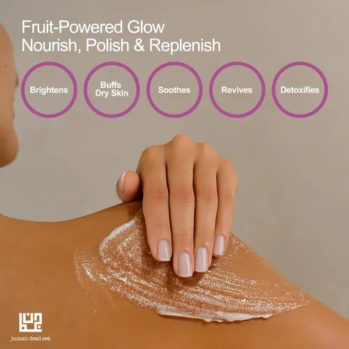 Exfoliante Corporal Juman, Paquete De 3 Unidades, Con Sabor