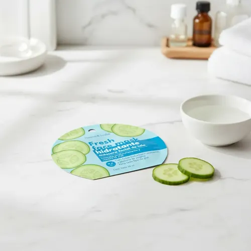 2 X Mascarilla Hidratante Pepino Y Ácido Hialurónico 20 Ml Todo Tipo De Piel