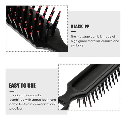 Set De 24 Peines Para Masaje Capilar Y Desenredar Cabello