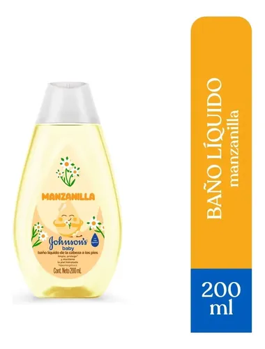 Jabon Liquido Corporal Johnson Baby Manzanilla 200 Ml
