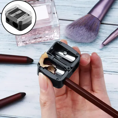 4 Piezas De Sacapuntas Para Lápices De Ojos Y Maquillaje