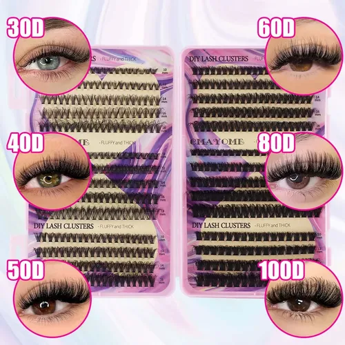 [jjm] Kit Cmayome 544pzas 30-100d, 6 Estilos + Pegamento