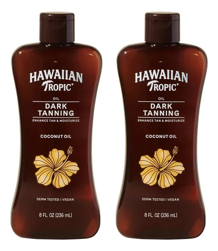 Aceite Bronceador Self Tanner Hawaiian Tropic Dark 236ml