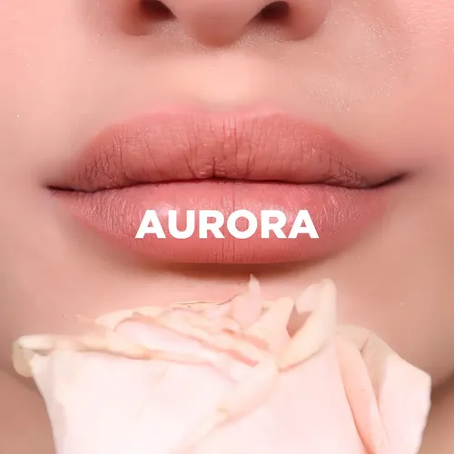 Labial Regina Mate Larga Duración Nude Crayón Aurora