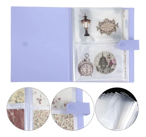Carpeta De Pegatinas Con 144 Ranuras, Libro De Pegatinas