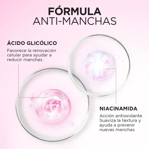 Glycolic Bright L’oréal Paris Día Fps30 Anti-manchas X 50 Ml