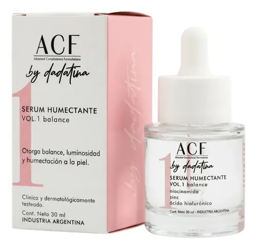 Serum Humectante Ácido Hialurónico Acf By Dadatina