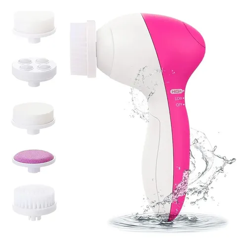 Set De Cuidado Facial Cepillo Electrónico Exfoliante Masajes