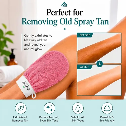 Guante Exfoliante Kessa Original Rosa Vivo