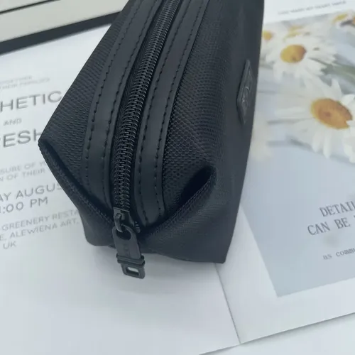 Neceser De Nailon Balístico Tum1, Bolsa De Maquillaje Colabo Negro Ballistic Nylon