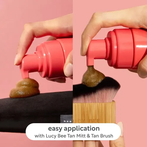 Mousse Autobronceadora Lucy Bee, Tamaño Mediano, Personaliza