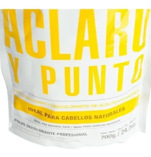 Polvo Decolorante Issue Active Aclaro Y Punto Amarillo 700 G
