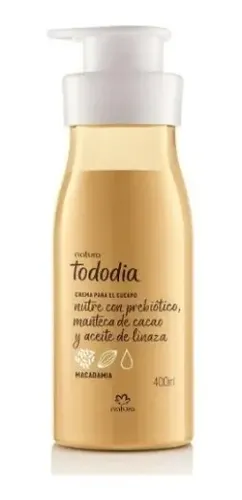 Crema Corporale De Macadamia Tododia Natura 400ml