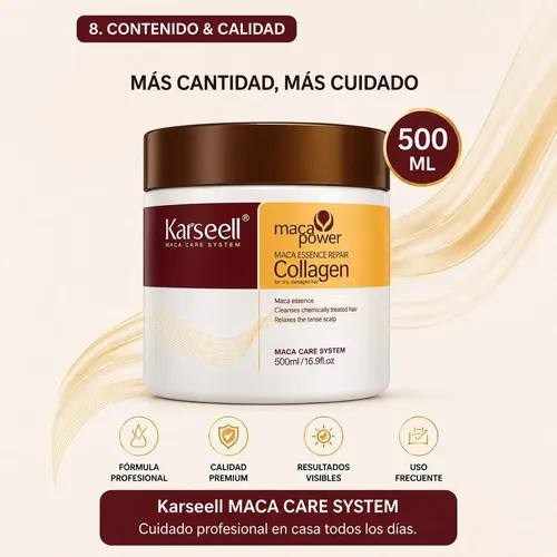 Karseell Máscara Capilar Con Colágeno Original