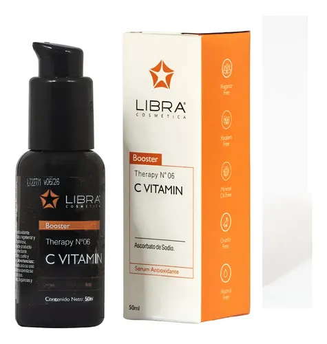 Sérum Facial Niacinamida Y Vitamina C Pack 2 Antiedad Libra